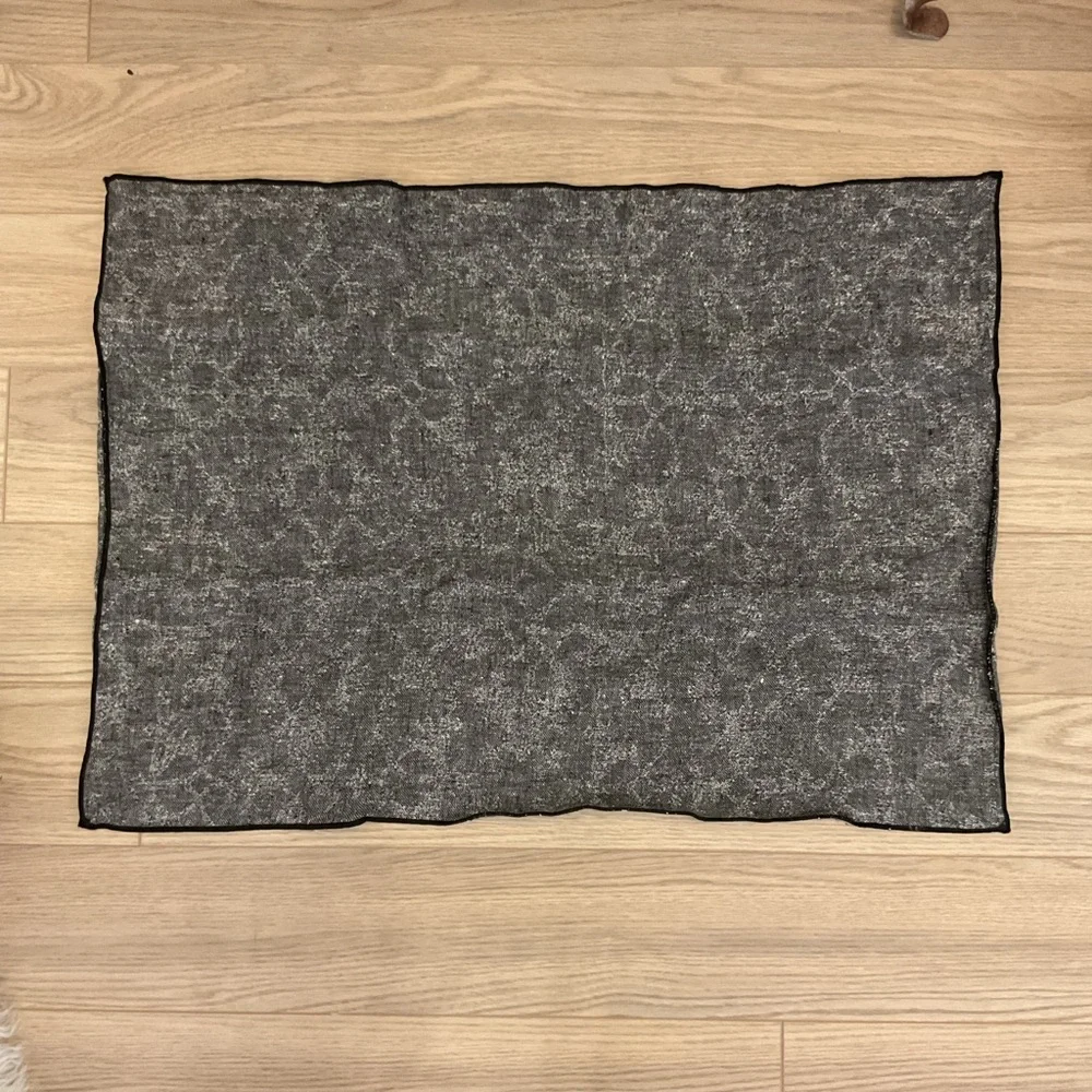 RH erased jacquard linen standard sham❤️❤️❤️❤️